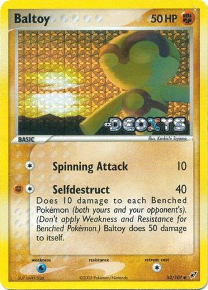 Baltoy (53/107) (Stamped) [EX: Deoxys] | All Aboard Games