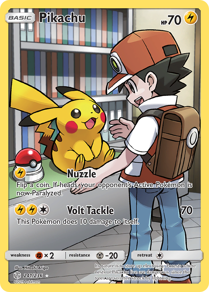 Pikachu (241/236) [Sun & Moon: Cosmic Eclipse] | All Aboard Games