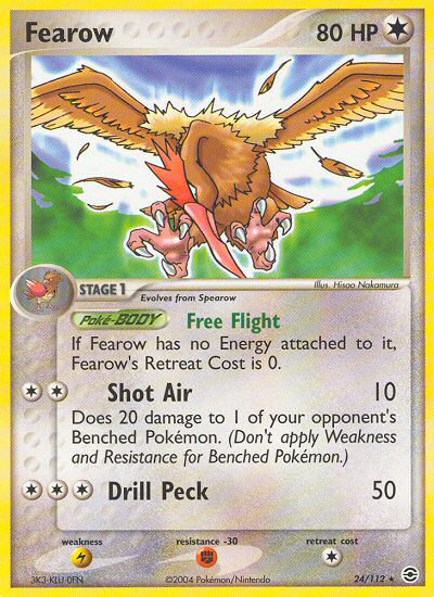 Fearow (24/112) [EX: FireRed & LeafGreen] | All Aboard Games