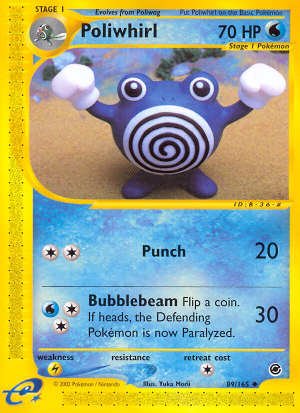 Poliwhirl (89/165) [Expedition: Base Set] | All Aboard Games