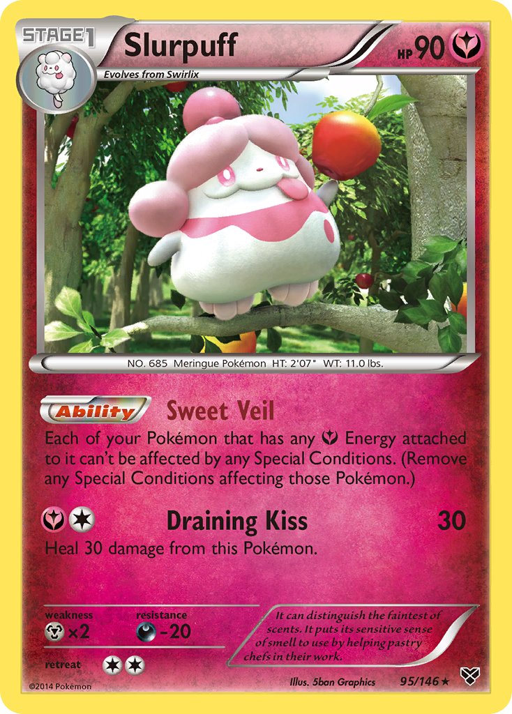 Slurpuff (95/146) (Theme Deck Exclusive) [XY: Base Set] | All Aboard Games