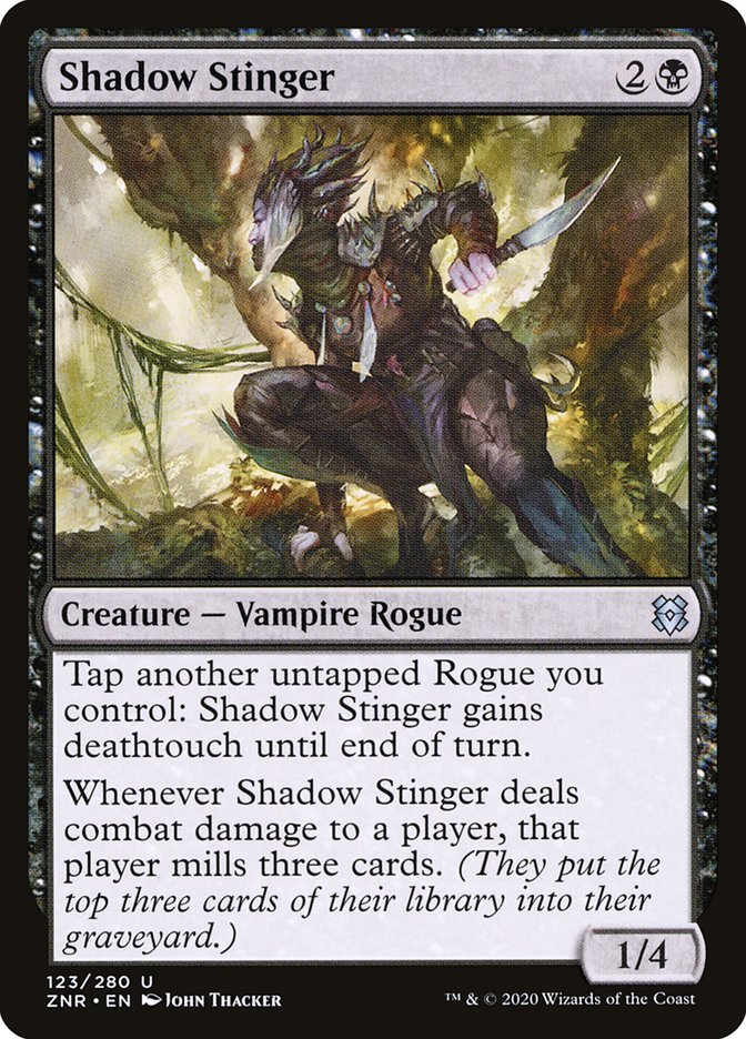 Shadow Stinger [Zendikar Rising] | All Aboard Games