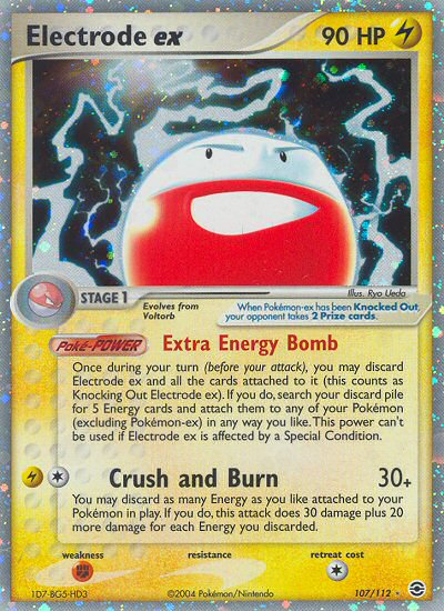 Electrode ex (107/112) [EX: FireRed & LeafGreen] | All Aboard Games