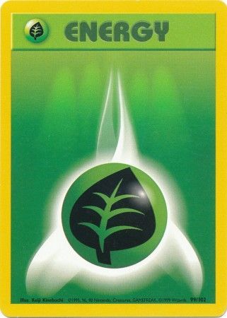 Grass Energy (99/102) [Base Set Unlimited] | All Aboard Games