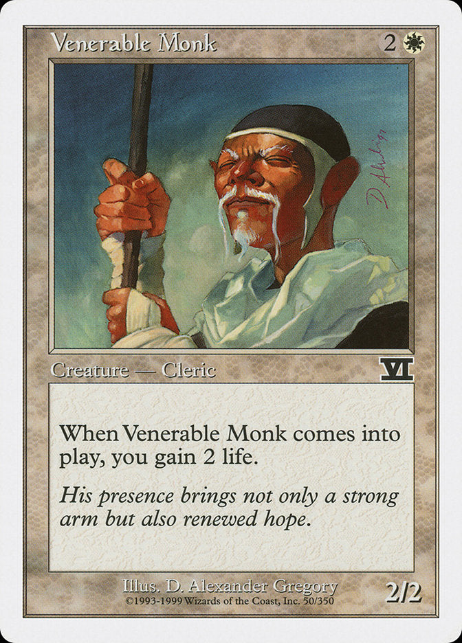 Venerable Monk [Classic Sixth Edition] | All Aboard Games