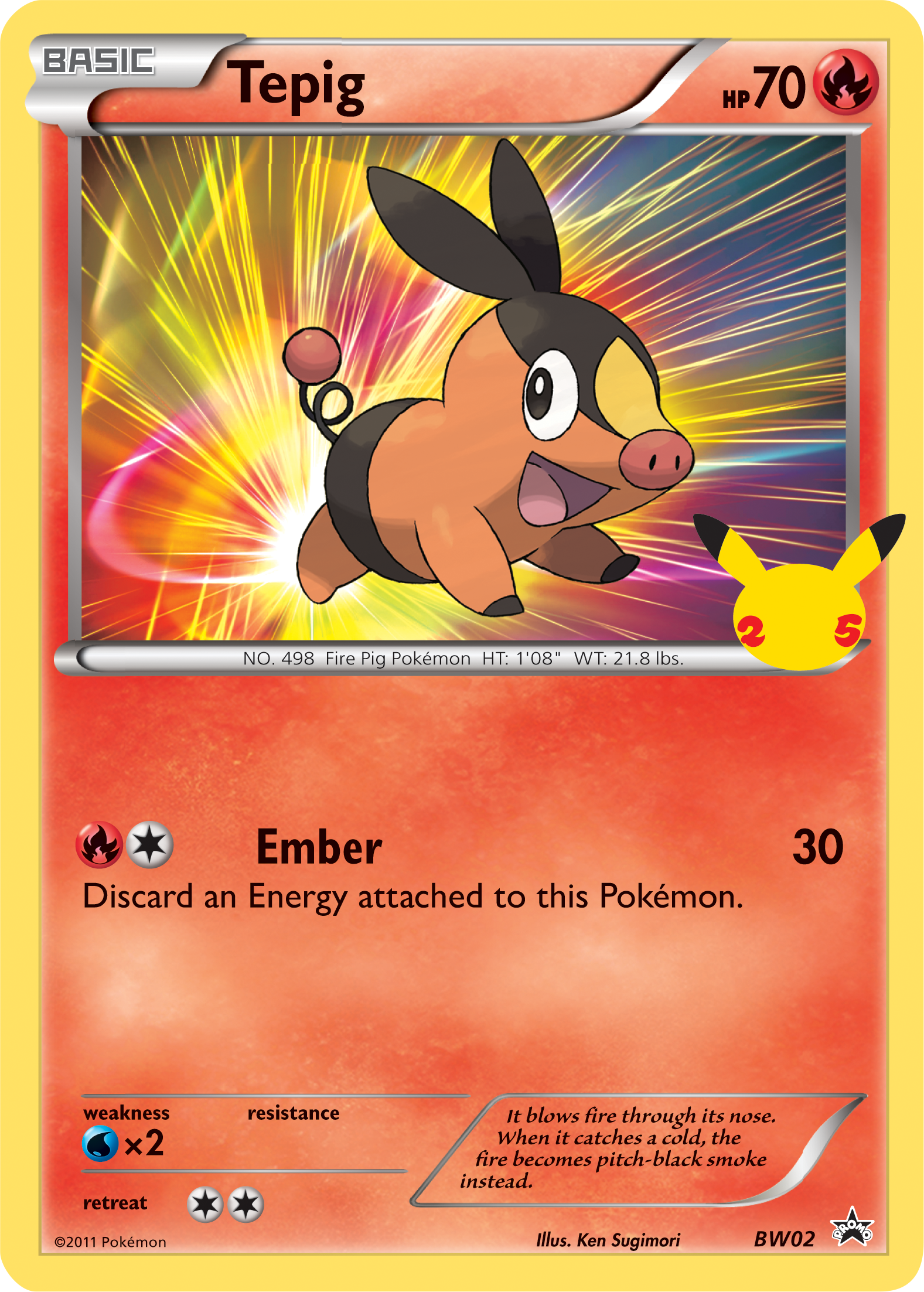 Tepig (BW02) [First Partner Pack] | All Aboard Games