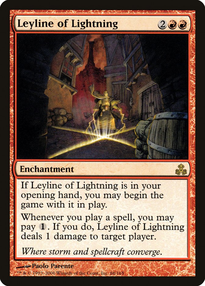 Leyline of Lightning [Guildpact] | All Aboard Games