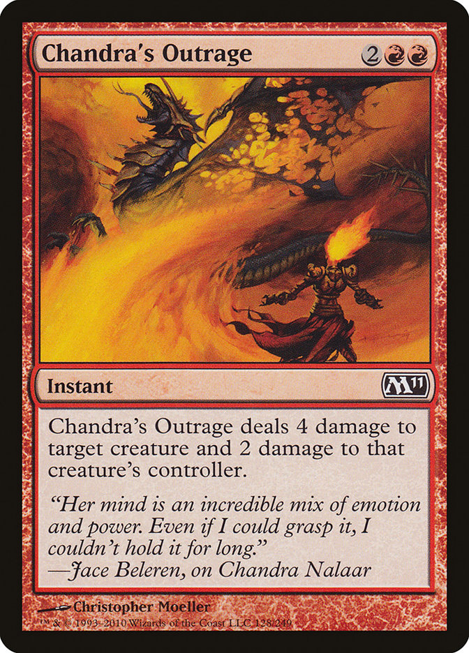 Chandra's Outrage [Magic 2011] | All Aboard Games
