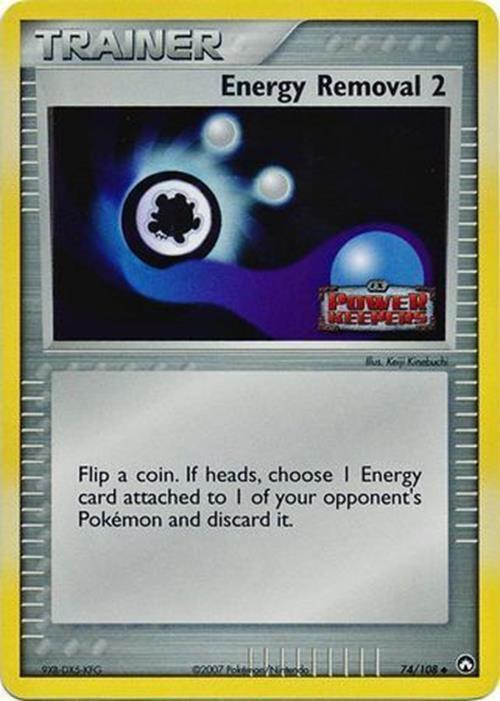 Energy Removal 2 (74/108) (Stamped) [EX: Power Keepers] | All Aboard Games