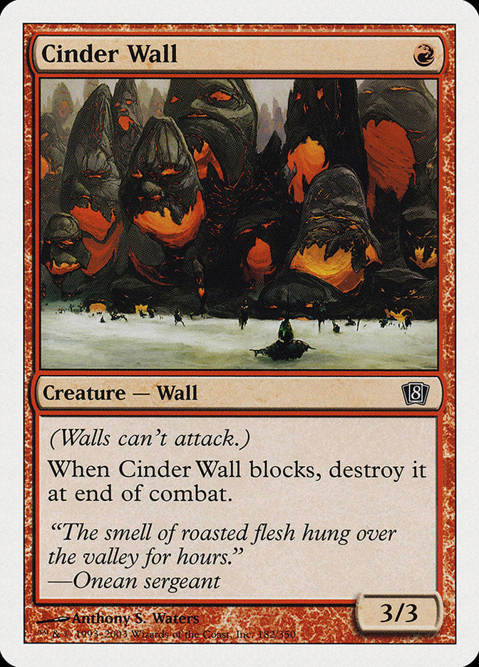 Cinder Wall [Eighth Edition] | All Aboard Games