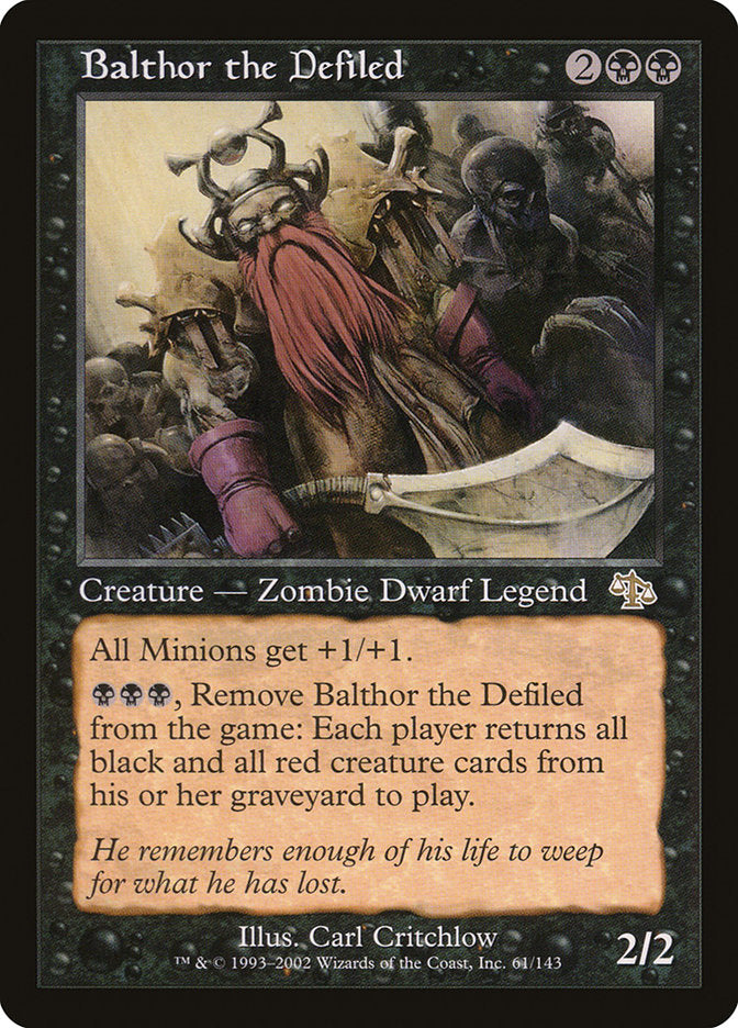 Balthor the Defiled [Judgment] | All Aboard Games