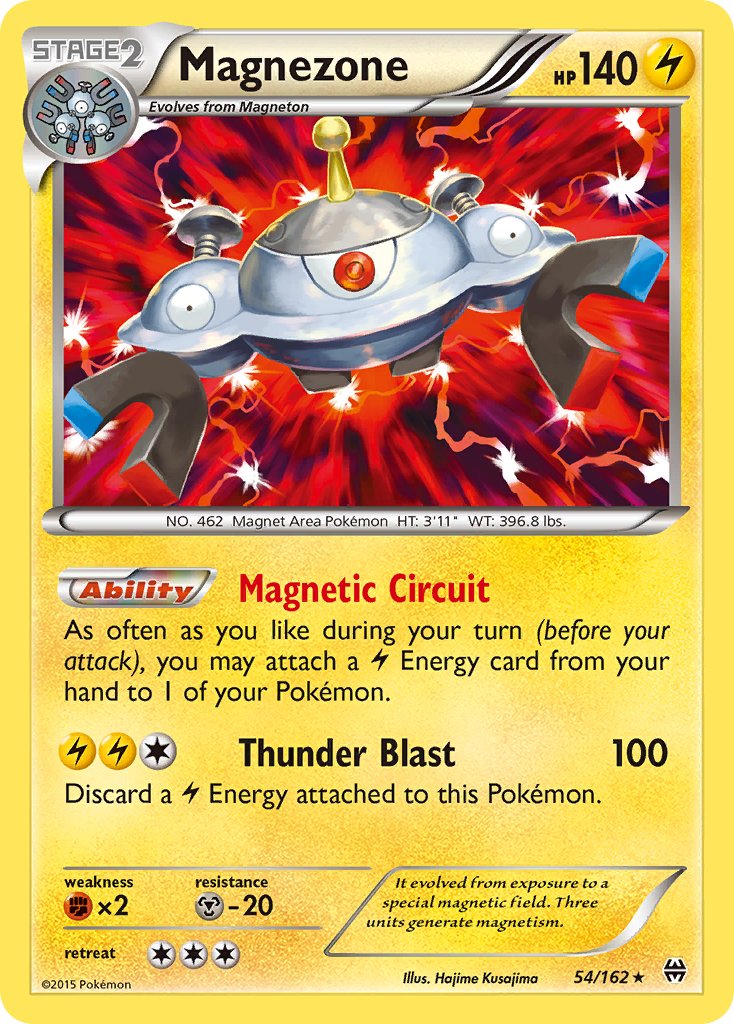 Magnezone (54/162) (Theme Deck Exclusive) [XY: BREAKthrough] | All Aboard Games