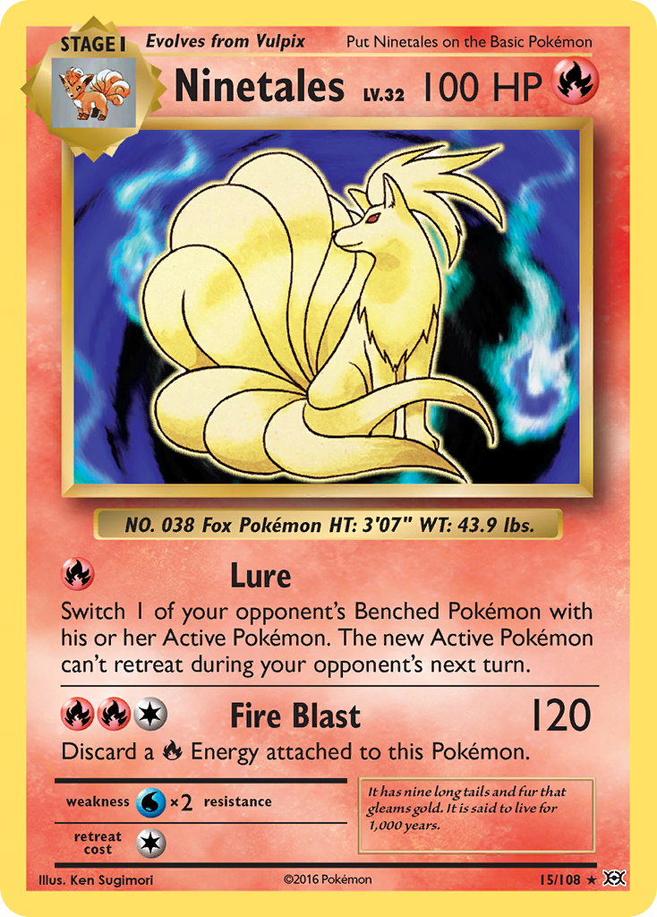 Ninetales (15/108) [XY: Evolutions] | All Aboard Games