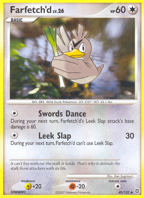 Farfetch'd (49/132) [Diamond & Pearl: Secret Wonders] | All Aboard Games