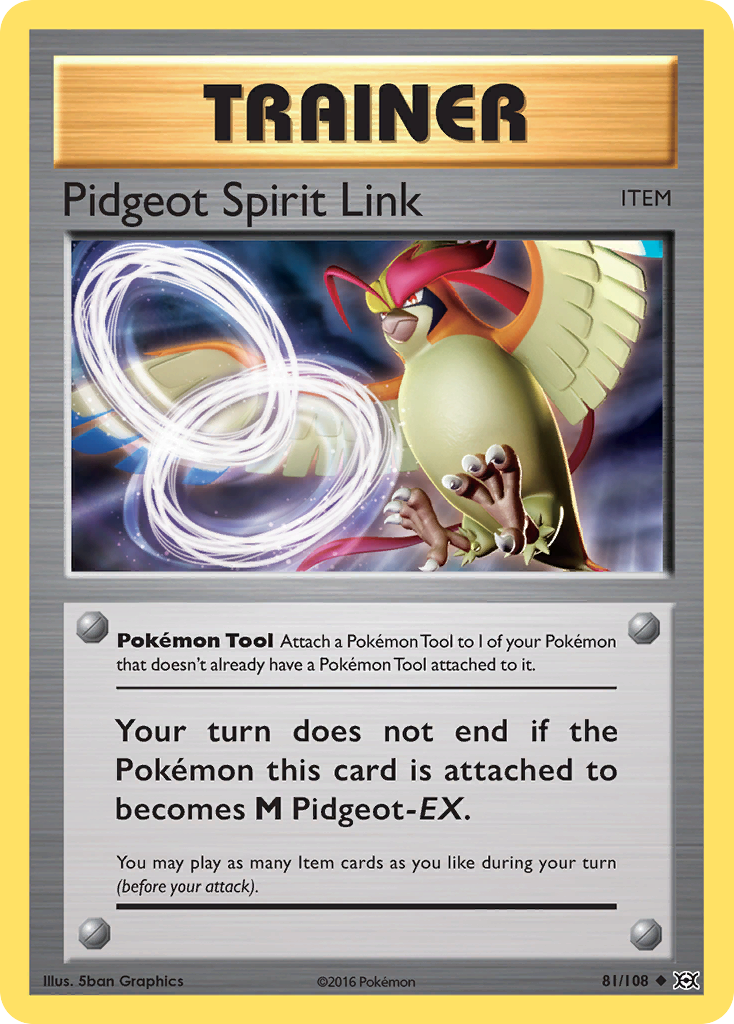 Pidgeot Spirit Link (81/108) [XY: Evolutions] | All Aboard Games