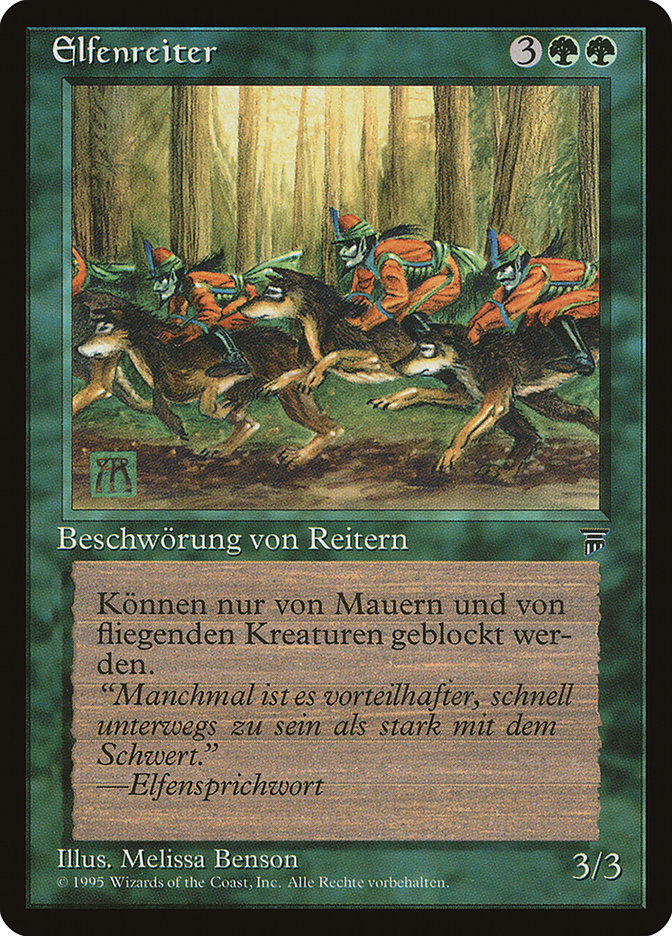 Elven Riders (German) - "Elfenreiter" [Renaissance] | All Aboard Games