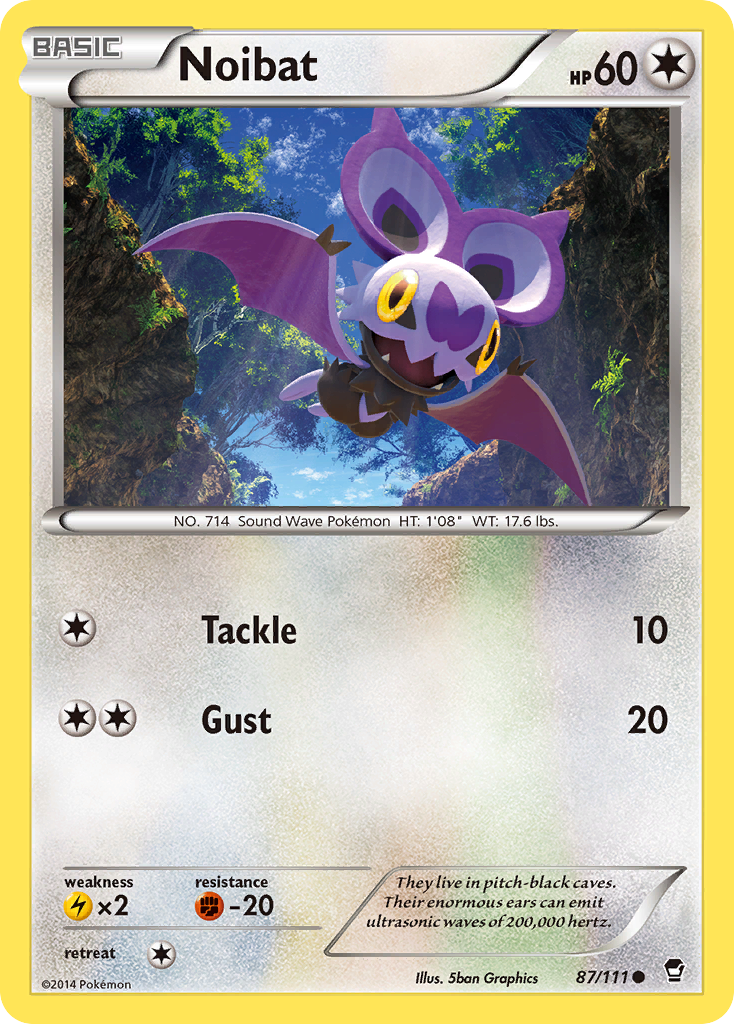 Noibat (87/111) [XY: Furious Fists] | All Aboard Games