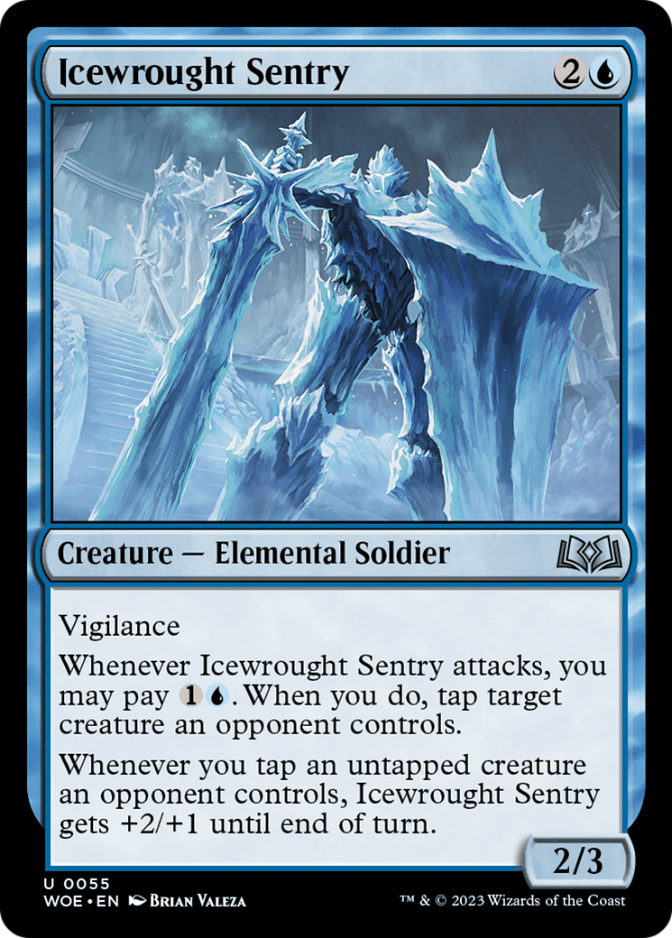 Icewrought Sentry [Wilds of Eldraine] | All Aboard Games