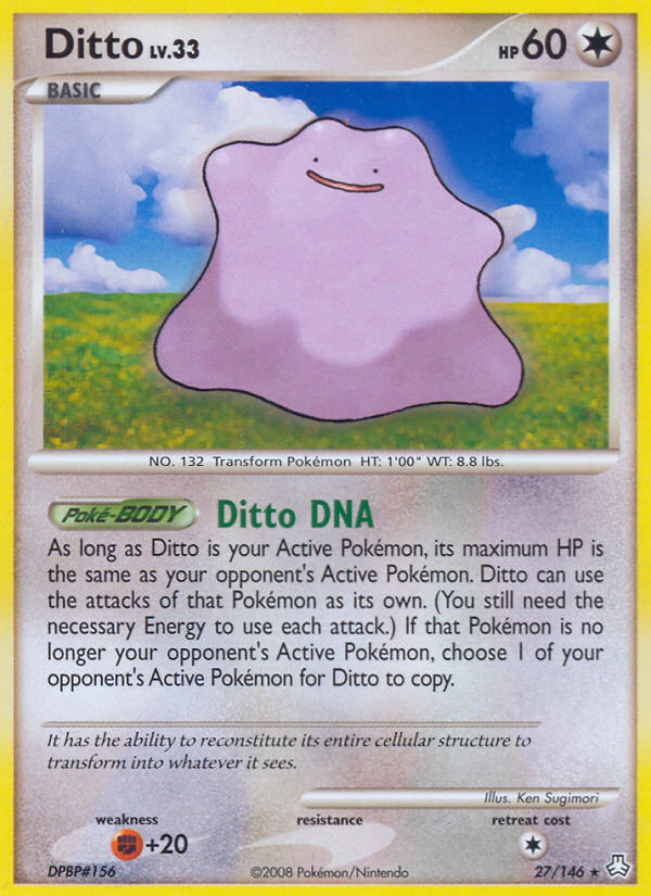 Ditto (27/146) [Diamond & Pearl: Legends Awakened] | All Aboard Games