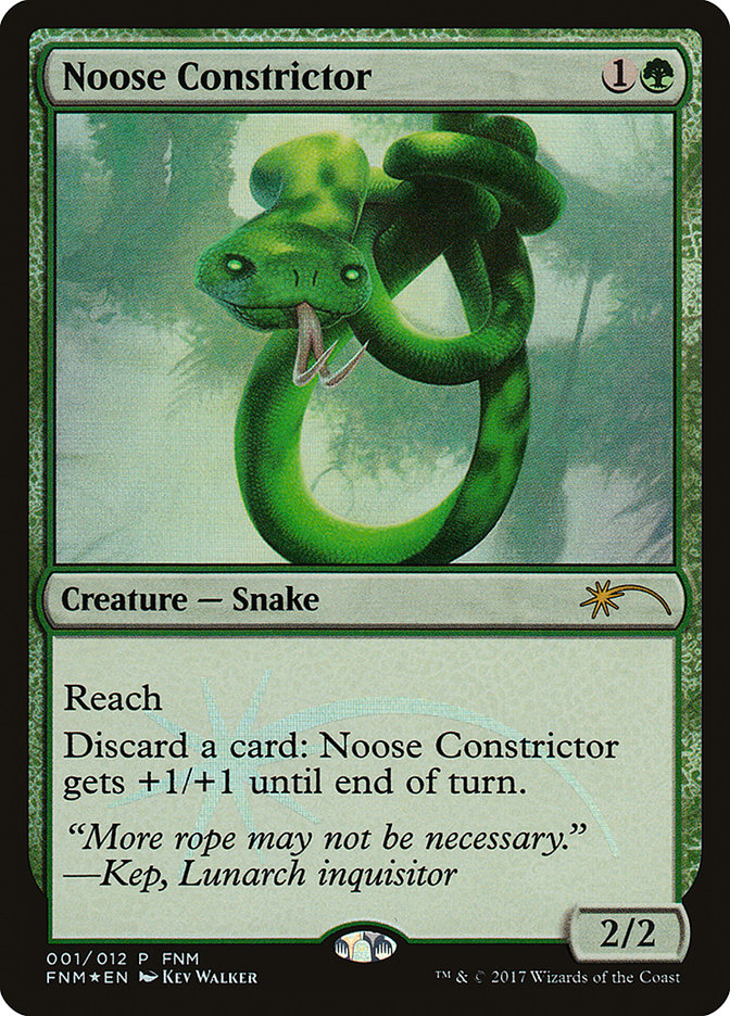 Noose Constrictor [Friday Night Magic 2017] | All Aboard Games