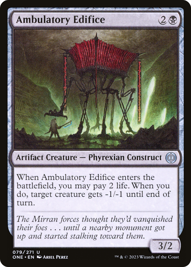 Ambulatory Edifice [Phyrexia: All Will Be One] | All Aboard Games