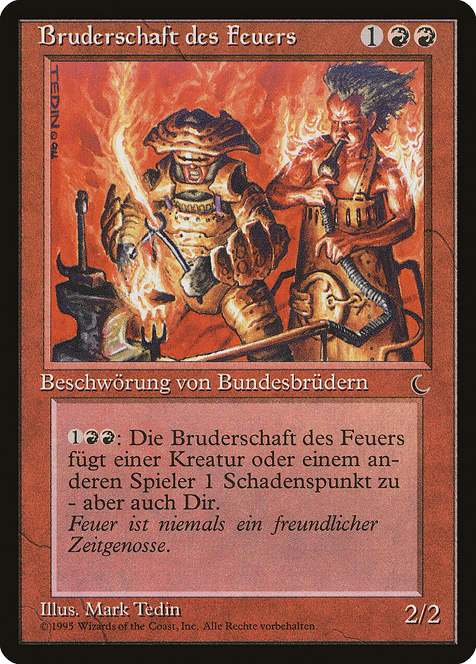 Brothers of Fire (German) - "Bruderschaft des Feuers" [Renaissance] | All Aboard Games
