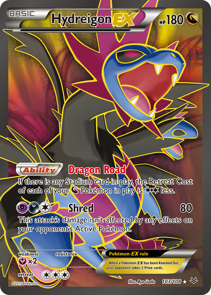 Hydreigon EX (103/108) [XY: Roaring Skies] | All Aboard Games