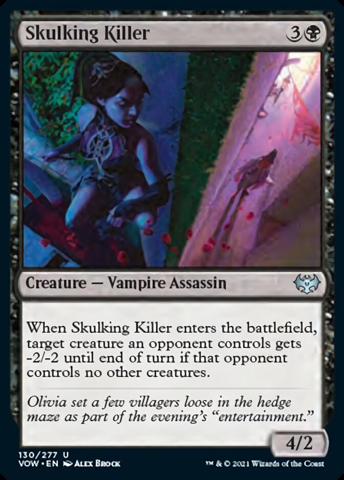 Skulking Killer [Innistrad: Crimson Vow] | All Aboard Games