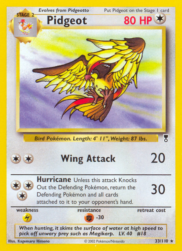 Pidgeot (33/110) [Legendary Collection] | All Aboard Games