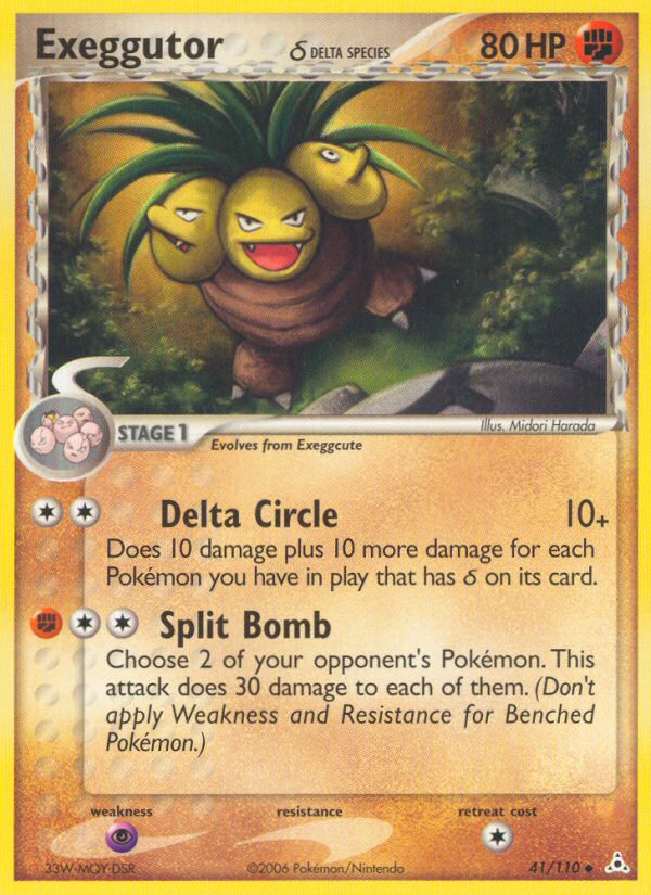 Exeggutor (41/110) (Delta Species) [EX: Holon Phantoms] | All Aboard Games