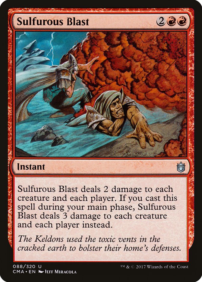 Sulfurous Blast [Commander Anthology] | All Aboard Games