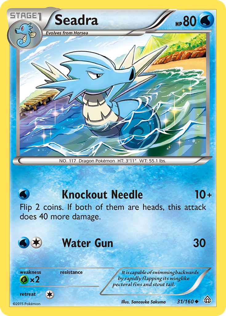 Seadra (31/160) [XY: Primal Clash] | All Aboard Games