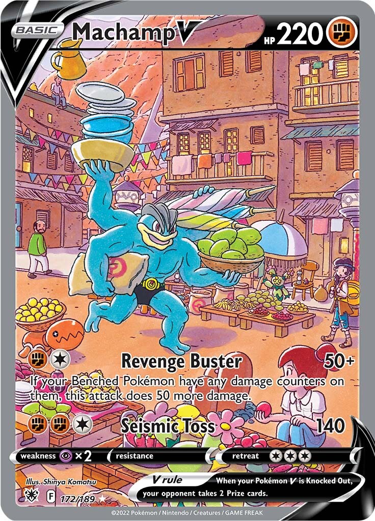 Machamp V (172/189) [Sword & Shield: Astral Radiance] | All Aboard Games