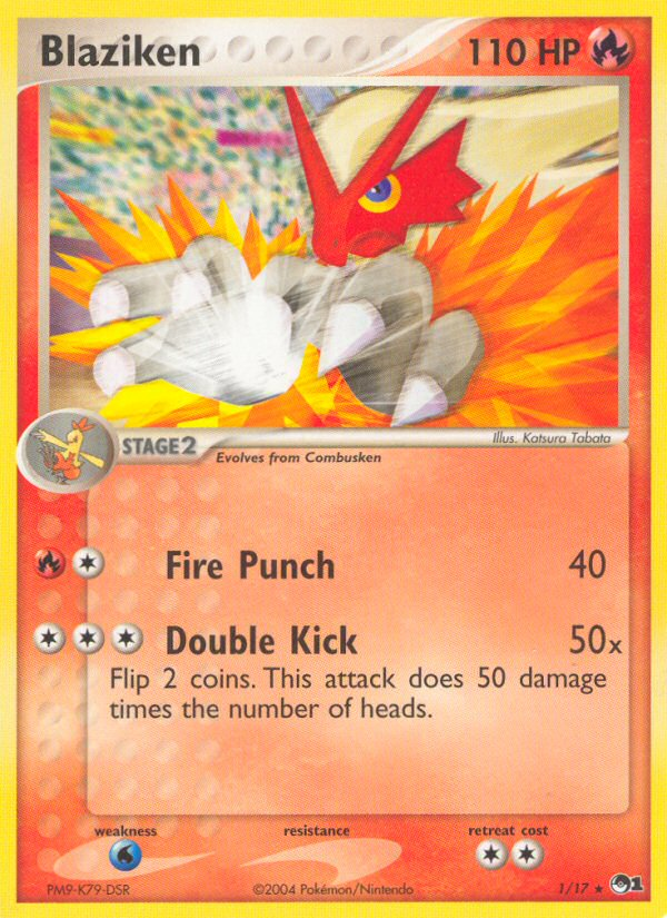 Blaziken (1/17) [POP Series 1] | All Aboard Games