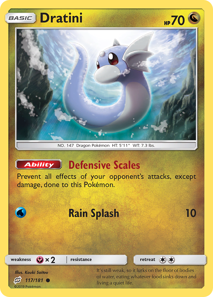 Dratini (117/181) [Sun & Moon: Team Up] | All Aboard Games