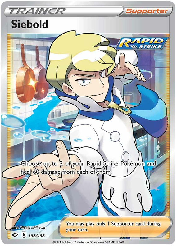 Siebold (198/198) [Sword & Shield: Chilling Reign] | All Aboard Games