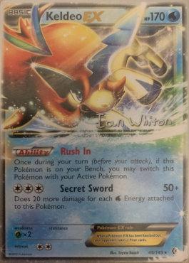 Keldeo EX (49/149) (American Gothic - Ian Whiton) [World Championships 2013] | All Aboard Games