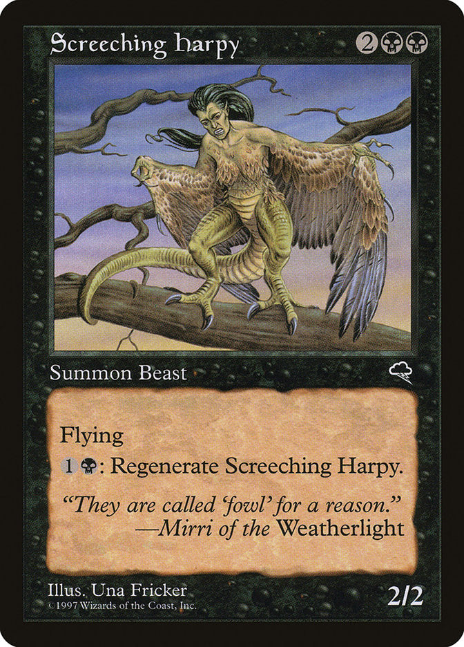 Screeching Harpy [Tempest] | All Aboard Games