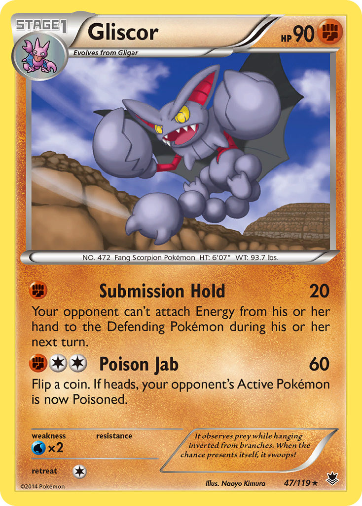 Gliscor (47/119) [XY: Phantom Forces] | All Aboard Games