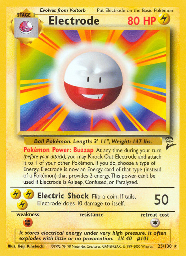 Electrode (25/130) [Base Set 2] | All Aboard Games