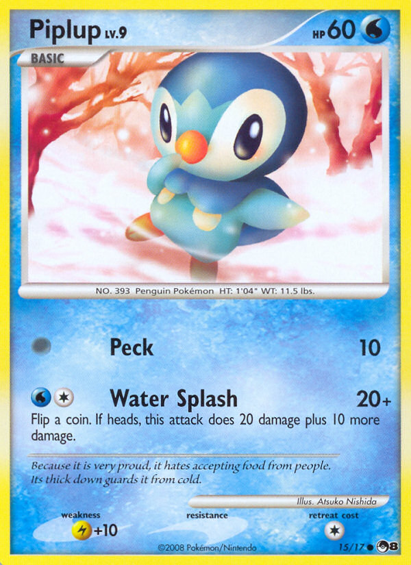 Piplup (15/17) [POP Series 8] | All Aboard Games