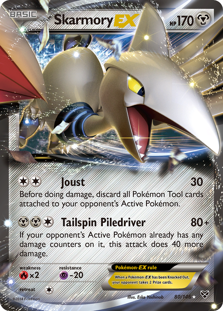 Skarmory EX (80/146) [XY: Base Set] | All Aboard Games