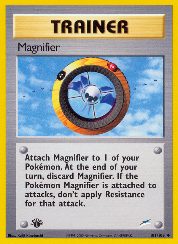 Magnifier (101/105) [Neo Destiny 1st Edition] | All Aboard Games