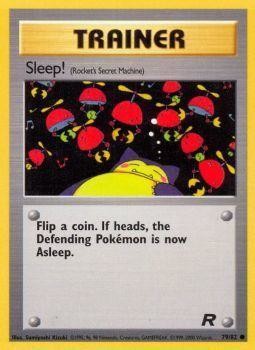 Sleep! (79/82) [Team Rocket Unlimited] | All Aboard Games