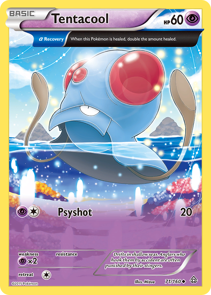 Tentacool (71/160) [XY: Primal Clash] | All Aboard Games