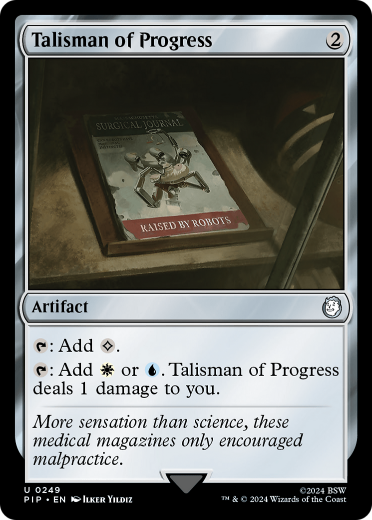 Talisman of Progress [Fallout] | All Aboard Games