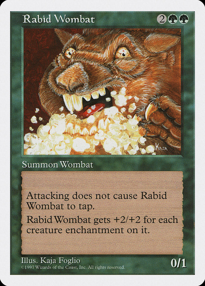 Rabid Wombat [Fifth Edition] | All Aboard Games