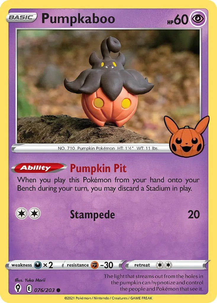 Pumpkaboo (076/203) [Trick or Trade] | All Aboard Games