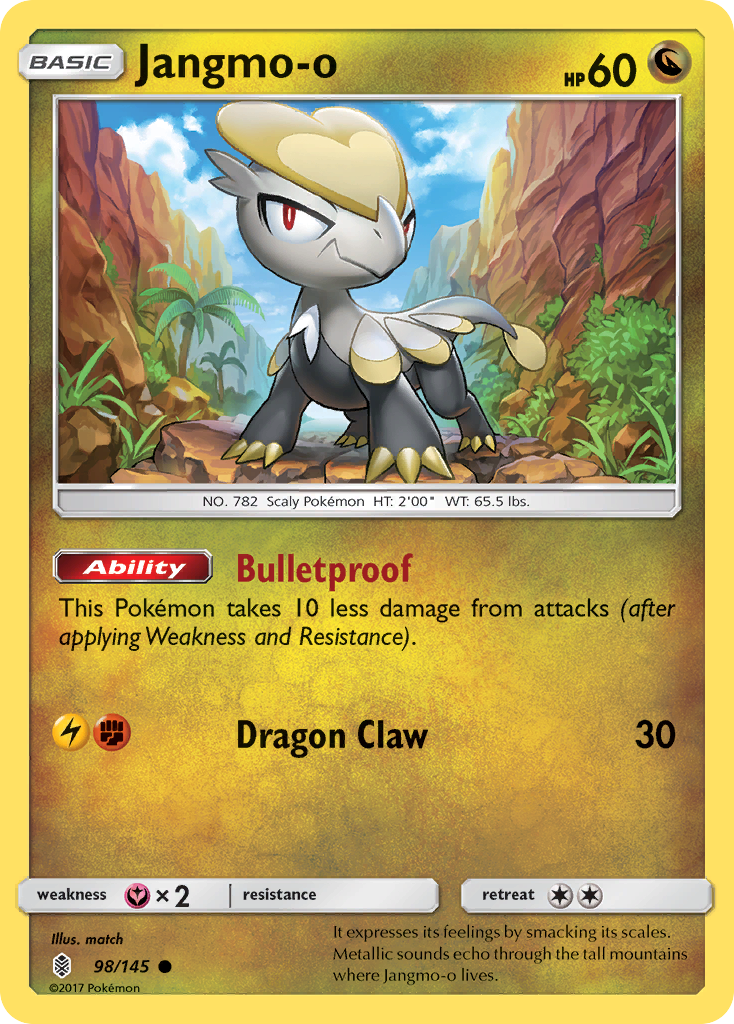 Jangmo-o (98/145) [Sun & Moon: Guardians Rising] | All Aboard Games