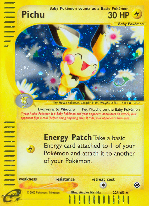 Pichu (22/165) [Expedition: Base Set] | All Aboard Games